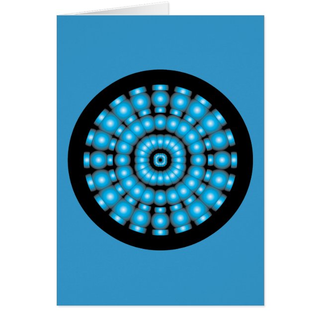 Mod Psychedelic Spheres Dartboard (Front)