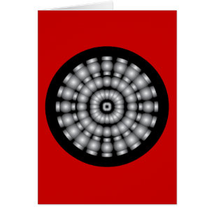 Mod Psychedelic Spheres Dartboard