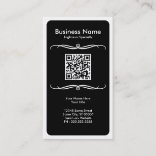 mod QR code Business Card