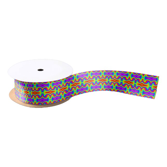 Mod Rainbow 2 Satin Ribbon (Spool)