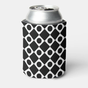 Mod Retro 60's Black Can Cooler