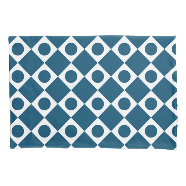 Mod Retro 60's Custom Colour Pillow Case (Front)