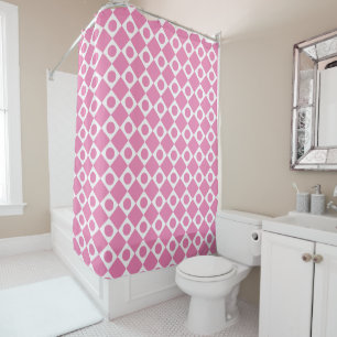 Mod Retro 60's Custom Colour Shower Curtain