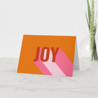 Mod Retro Bright Colorful Pink Orange Joy Photo