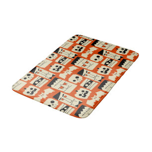 Mod Retro Monsters Bath Mat
