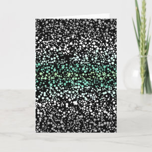 Mod Retro Quirky Groovy Boho Paragender Pride Thank You Card