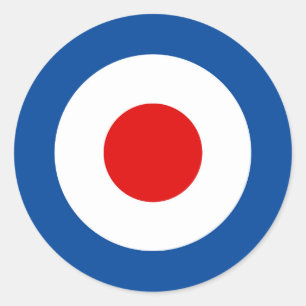 Mod Roundel 1.5" Stickers