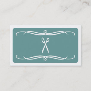 mod scissors (colour customisable) business card