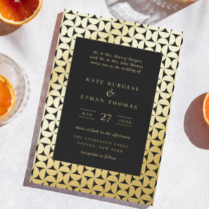 Mod Shapes Frame Wedding