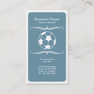mod soccer business card