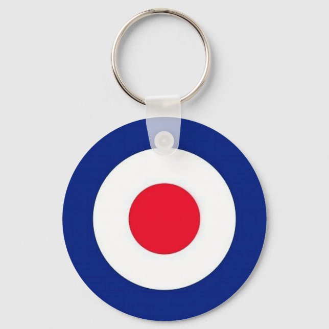 Mod Target Design Key Ring (Front)