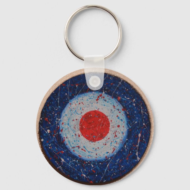 mod target key ring (Front)
