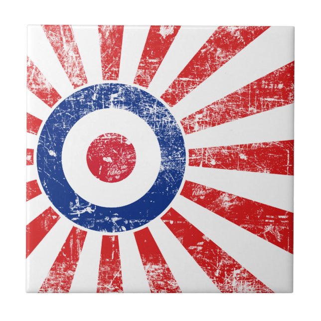 Mod Target Mods Sunburst Target Roundel Tile (Front)