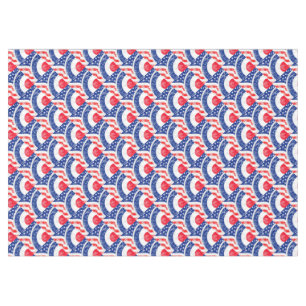 Mod Target Mods USA Target Grunge Roundel Tablecloth