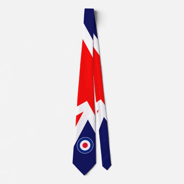 Mod Target on UK Flag Tie (Front)