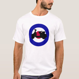 Mod Target Scooter Silhouette T-Shirt