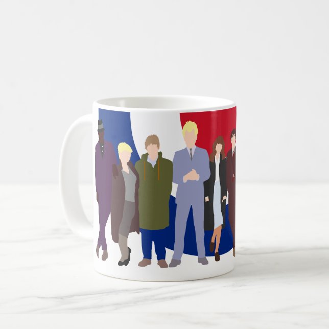 Mod Target scooterists Mug (Front Left)