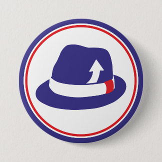 Mod Trilby 7.5 Cm Round Badge