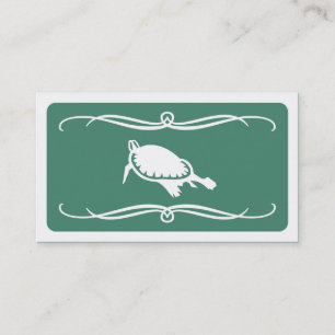 mod turtle (colour customisable) business card