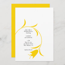 MOD YELLOW TULIP BRIDAL SHOWER