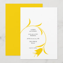 MOD YELLOW TULIP WEDDING