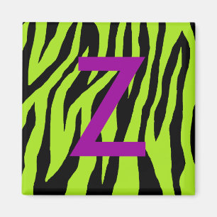 Mod Zebra Print Magnet