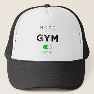 Mode gym active trucker hat