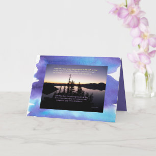 Modeh/Modah Ani Morning Blessing Card