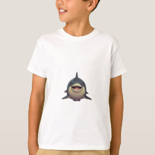 Model 44 , Vibrant Cartoon-Print T-Shirt: Stylish, T-Shirt