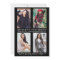 Model Actor 5x7 Comp Card 4 Photo Back Blk