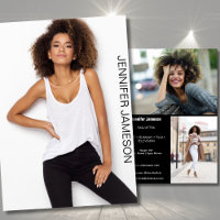 Model Actor Comp Card | 3 Photos