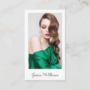 Model Actors Photography Headshot Business Card