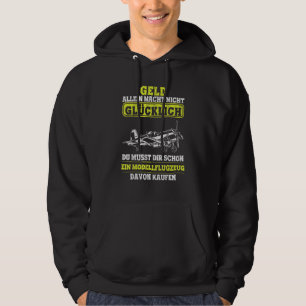 Model Aviator Model Builder Model Flight Saying Hoodie