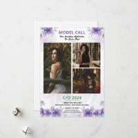Model Casting Call Flyer Template