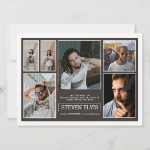 Model Comp Card