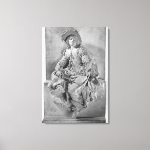 Model for the Monument to Alexandre Dumas Pere Canvas Print
