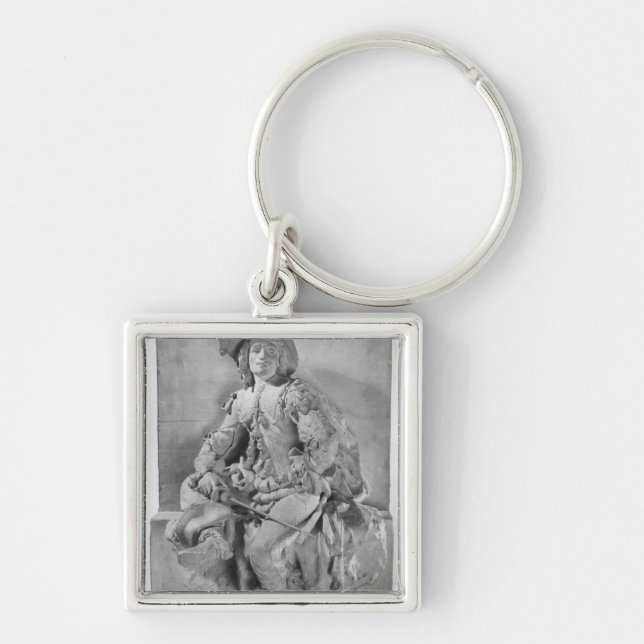Model for the Monument to Alexandre Dumas Pere Key Ring (Front)