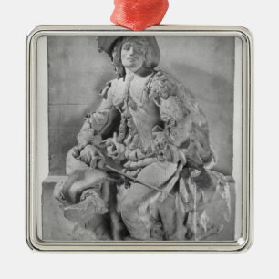Model for the Monument to Alexandre Dumas Pere Metal Tree Decoration