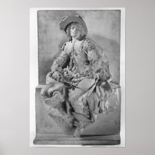 Model for the Monument to Alexandre Dumas Pere Poster