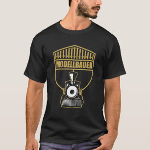Model maker model railway hobby farmer T-Shirt
