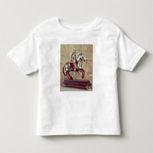 Model of a barded horse and rider, c.1640 toddler T-Shirt