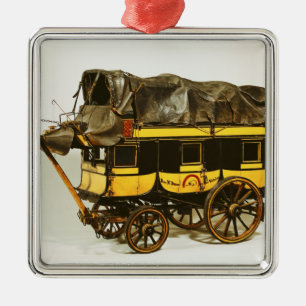 Model of a forty seat omnibus metal tree decoration