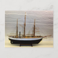 Model of Fram, the ship used by  Nansen