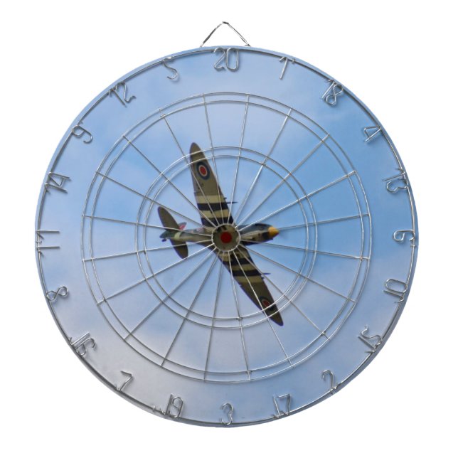Model of Spitfire MK IX MK923 Dartboard (Front)