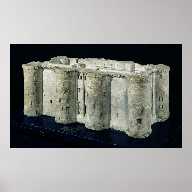 Model of the Bastille Poster (Front)