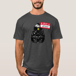Model Railroader - Hello My Gauge Is - Locomotive T-Shirt
