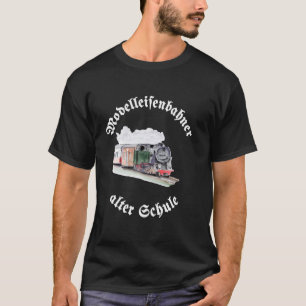 Model railroader old school - model railroader T-Shirt