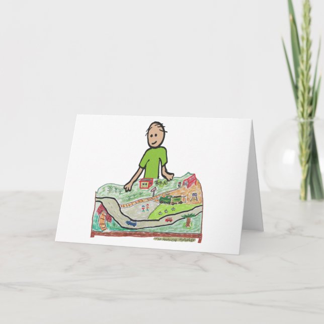 Model Railway Card (Front)