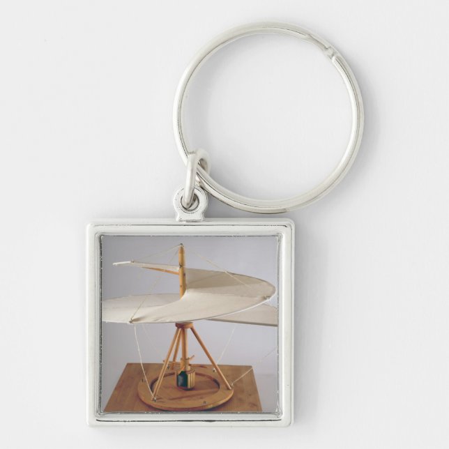 Model reconstruction of da Vinci's design Key Ring (Front)