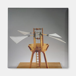 Model reconstruction of da Vinci's design Magnet